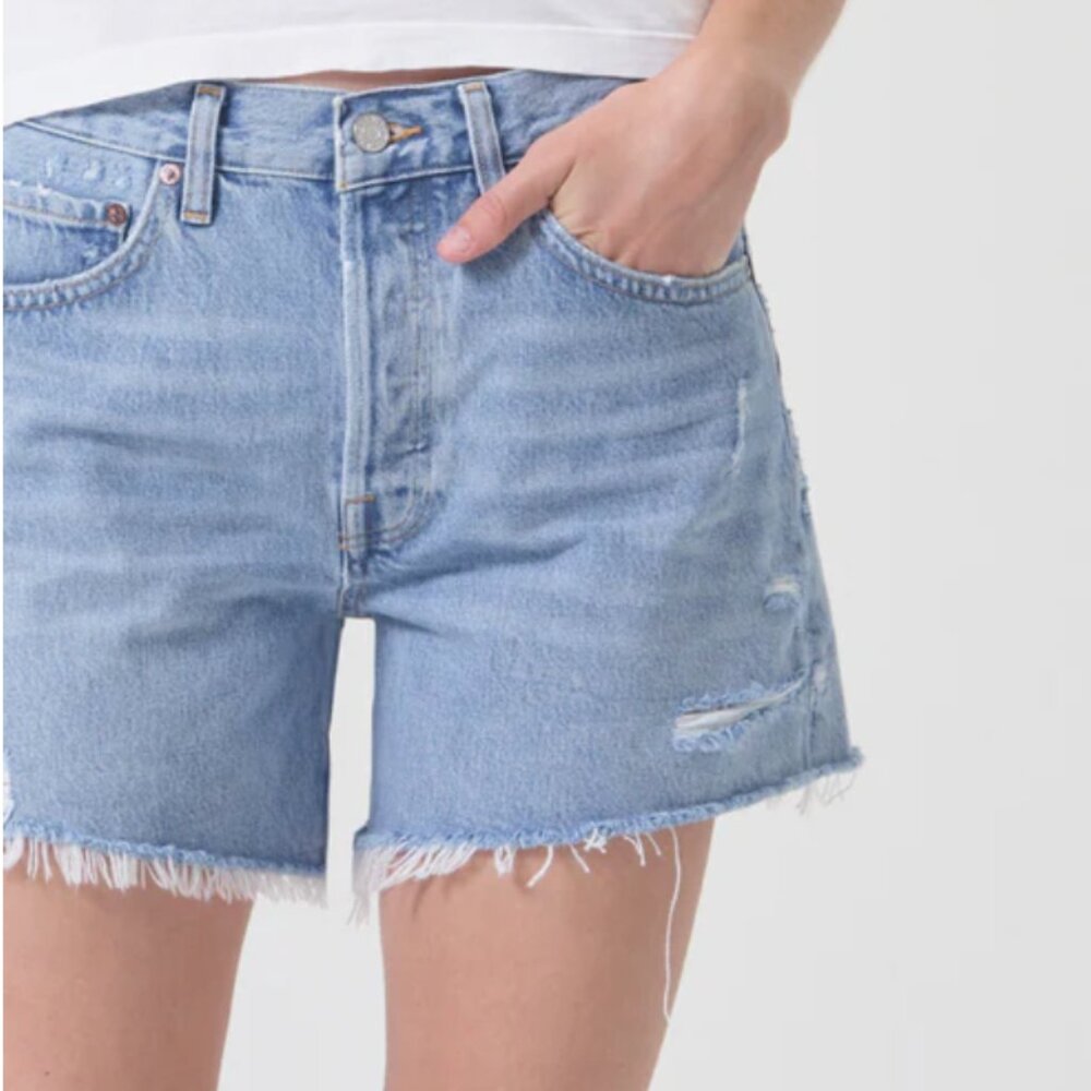 Never Worn Agolde Parker Long Short - Size 29 - Swapmeet